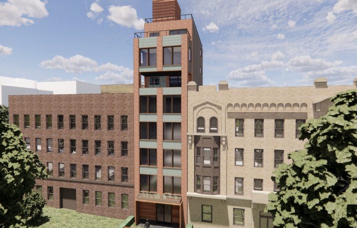 Rendering of 311 Eastern Parkway, courtesy of Harpia